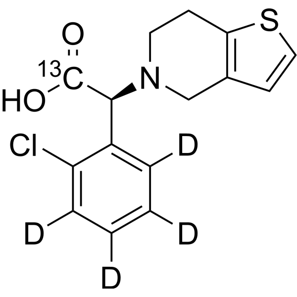 Clopidogrelat-13C,d4